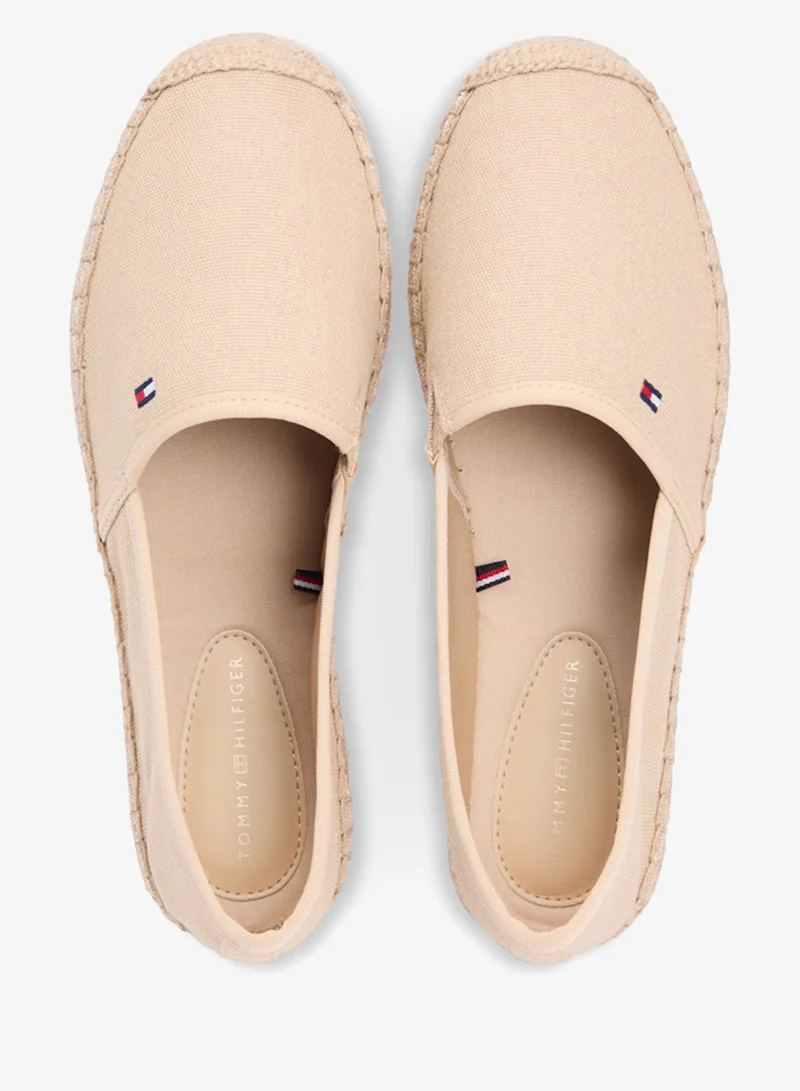 TOMMY HILFIGER  Flag Embroidery Canvas Espadrilles for Women | Best Price UAE